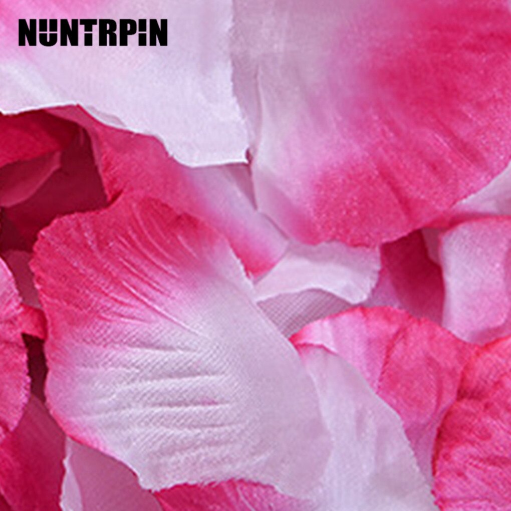 100 stk silkebløde kunstige rosenblade farverige bryllup romantisk silke rose blomst til bryllup dekoration forsyninger