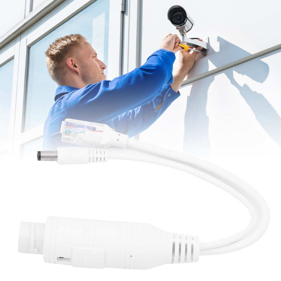 48V Naar 12V Poe Splitter Waterdicht Adapter Kabel Voeding Module Voor Ip Camera Poe Splitter Poe Adapter poe Connector