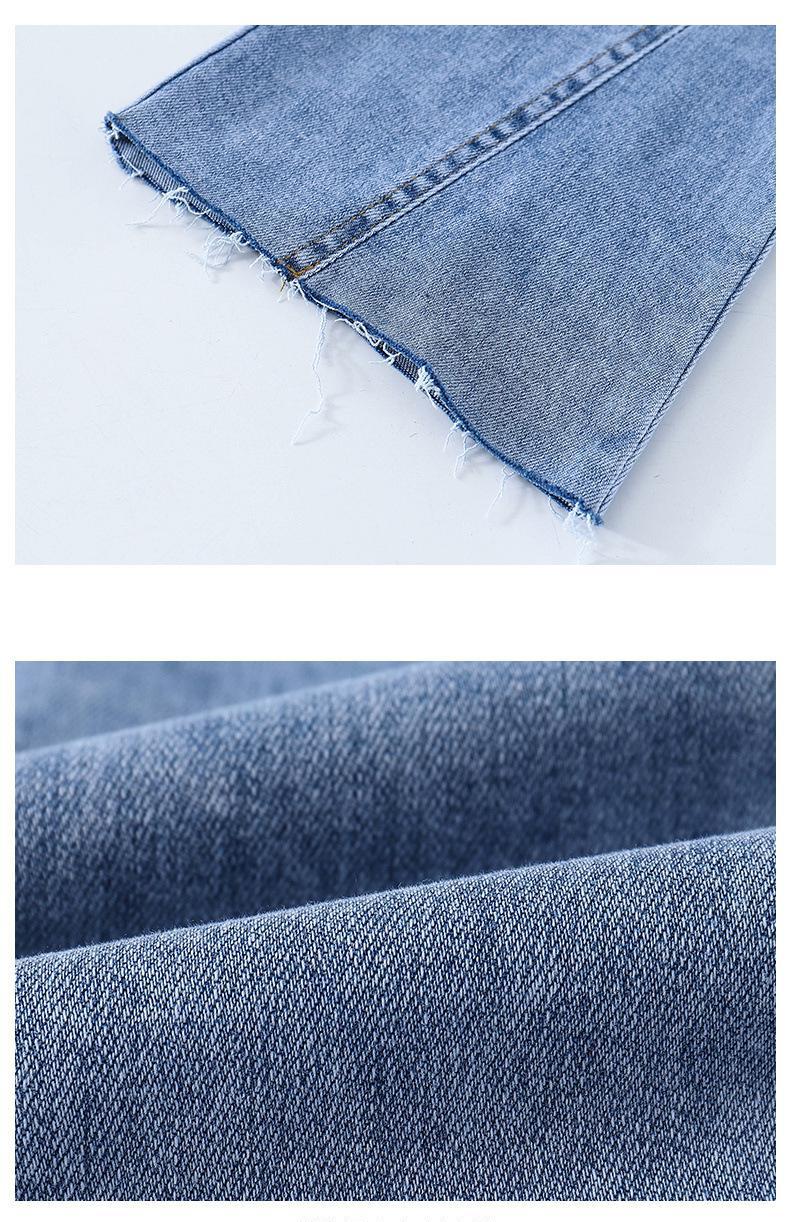 Pantalones vaqueros Acampanados para niñas, Jeans informales con corte de bota, para adolescentes, primavera y otoño, 10, 11, 12, 13, 14 años
