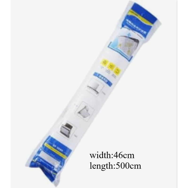 1 rotolo di filtro per cappa da cucina, adesivo resistente tutto'olio, schermo filtrante trasparente che assorbe l'olio in stile giapponese, filtri antigrasso universali: Di Colore Giallo chiaro