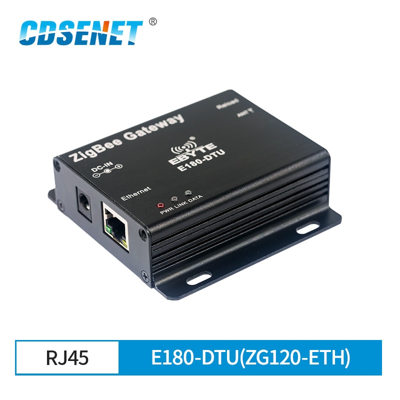E180-DTU(ZG120-ETH) zigbee 3.0 ethernet porta maneira tcp udp soquete do servidor
