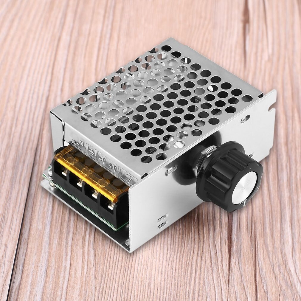 4000w 220v scr spændingsregulator justerer motorhastighedskontrol dæmpertermostat