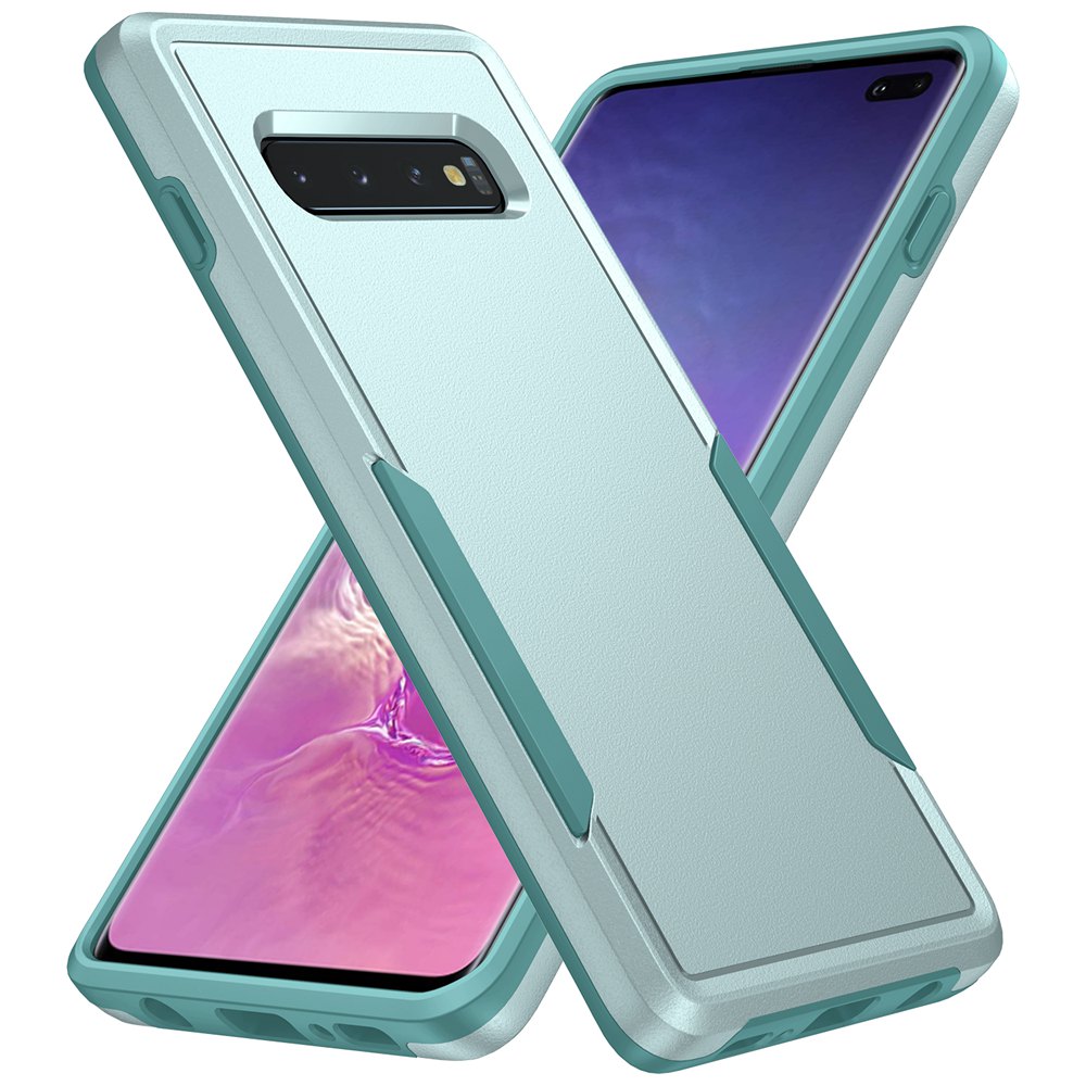 Galaxy S10 Plus Case Shockproof Hybrid Case Dual Layer Hard Cover for Samsung Galaxy S10 Cases: PC + TPU / Lavender