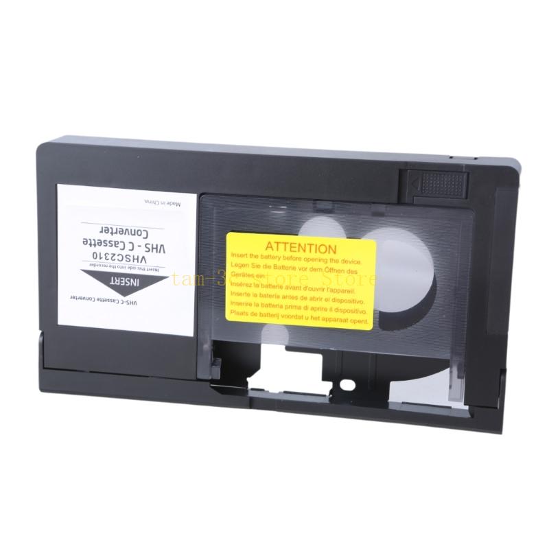 Łatwy użyciu adapter do taśmy wideo VHS C, konwertuj nagrania kamery na VHS łatwością Adapter VHS C na kasetę VHS D0UA