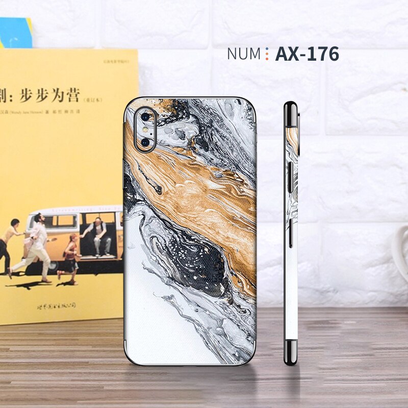 Colorful Diverse Pattern Matte Skins Film Wrap Skin Phone Back Sticker For iPhone X /iPhone XR /iPhone XS /iPhone XS MAX Sticker