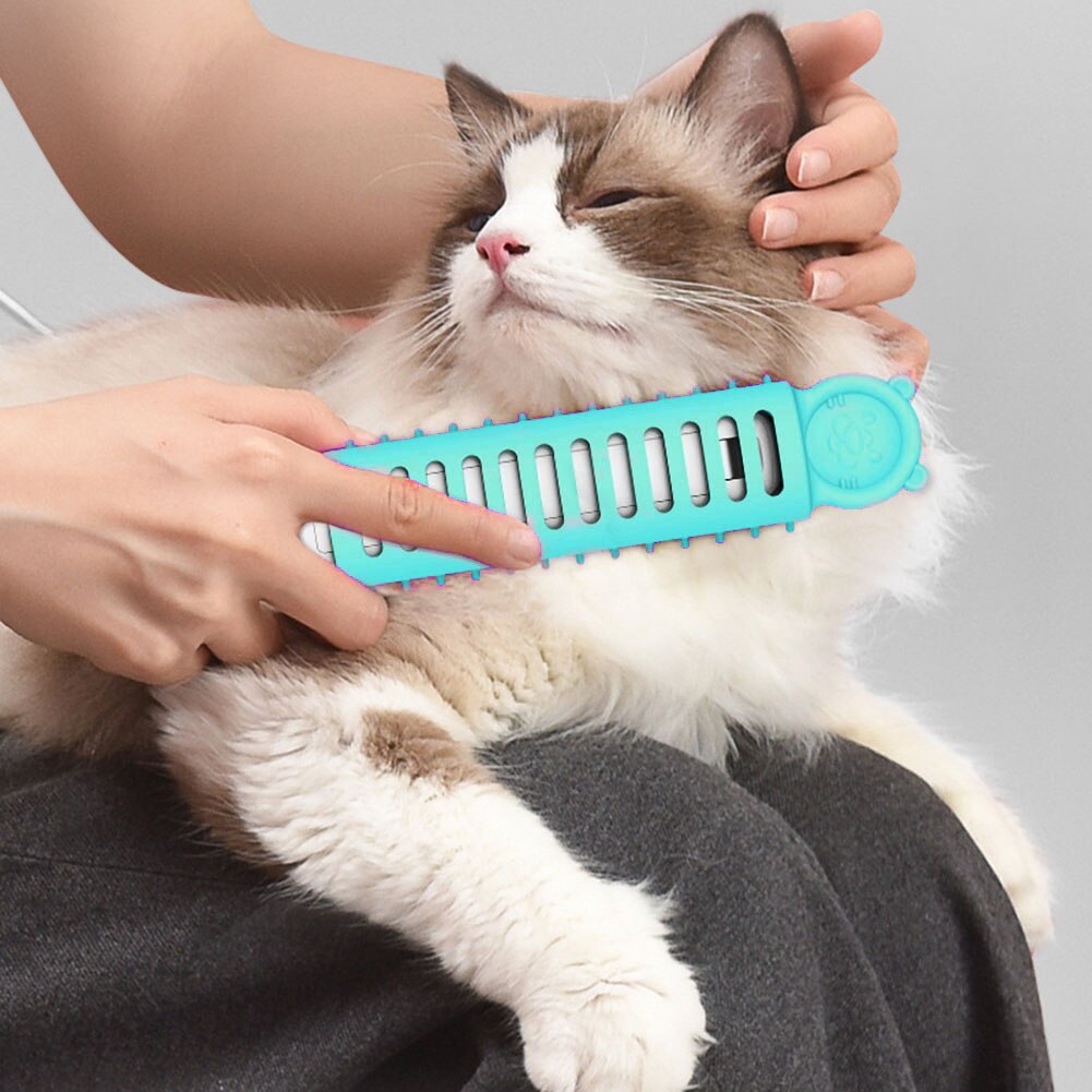 Pet Massage Comb Electric Device Cat Dog Animals Hair Comb Vacuum Fur Cleaner Pet Grooming Cat Dog Deshedding Clipper