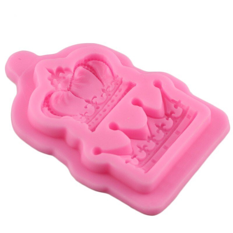 Princess Crown Silicone Cake Mold For Candy Chocolate Jelly Baking Mould Sugarcraft Cupcake Topper Fondant Cake Decorating Tools