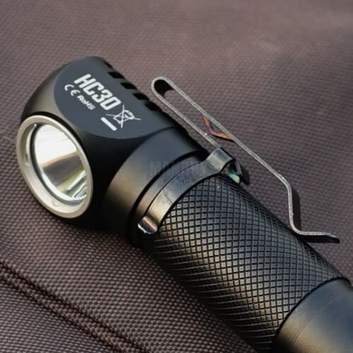 Nitecore opprinnelig klips til hodelykt lommelykt bærbart belysningstilbehør  ec11 mh23 mh10 mh12 gts  mh20gt hc30 hc33 p10 p20 mh27