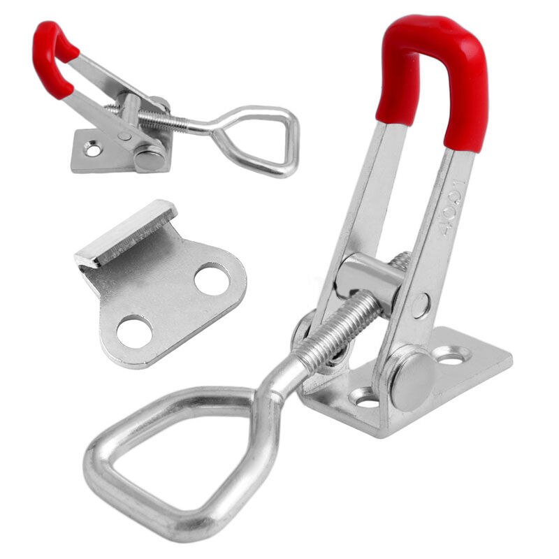 1Pcs Gh-4001 Toggle Clamp Quick-Release Toggle Clamps Hand Tool Metal Latch Handle Lever Fastener Toggle Clamp N28