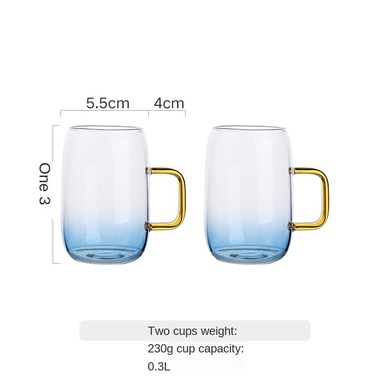 Water Jug Glass Water Pitcher Home Use Kettle Tea Pot Glass Water Jug With Handle for Boiling Cold Drink Ware Glass Pitcher: B