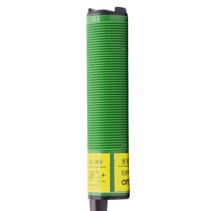 Interruptor fotoeléctrico de reflexión difusa infrarroja E3FN-DS200C2 NPN NC, 0-200cm, range40-200cm de detección ajustable