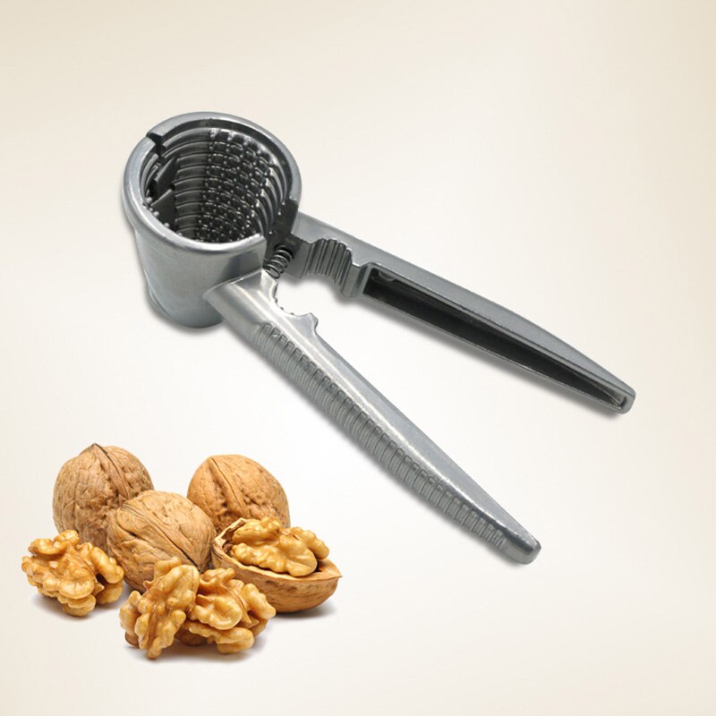 1pc legeringar nötknäppare skala crack mandel valnöt pecan hasselnöt filbert nöt kök nöt skalare klämma klämma tång köksredskap