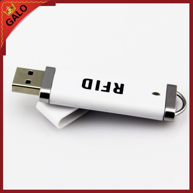 Mais novo mini usb rfid id sem contato proximidade smart card reader 125khz em4001 suporte windows/android/i-pago