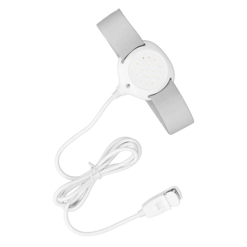 Bedwetting Alarm Monitor Safe Nocturnal Enuresis Alarm Sensor Ringtone Vibration 70‑100 Decibels for Elderly for Bedwetting