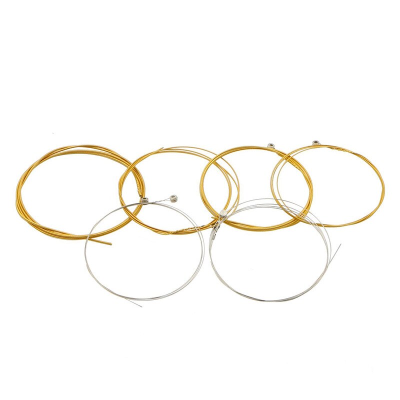 1M Rust-proof Folk Guitar Strings Brass String Set Changing Kit Guitar Tool Instrument Accessories