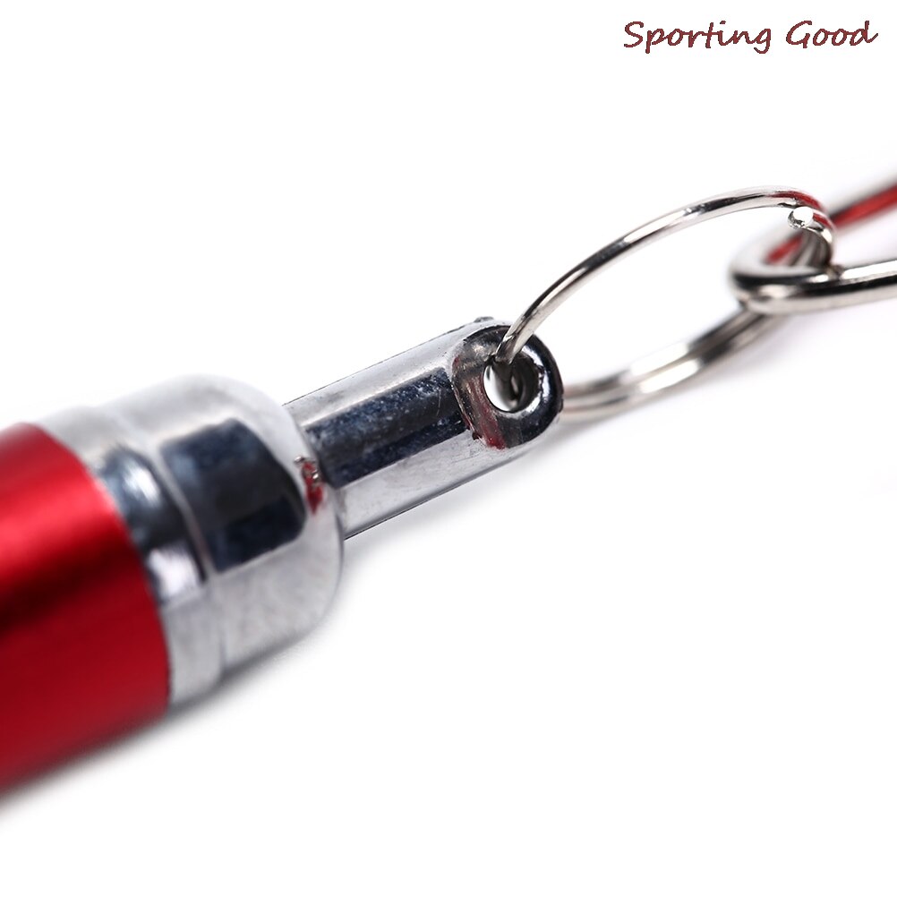 1Stck Tragbaren Schlüssel Halfter Stift Golf Stift Punktzahl Aufnahme Klettern Schnalle Kugelschreiber Teleskop Zufällige Farben