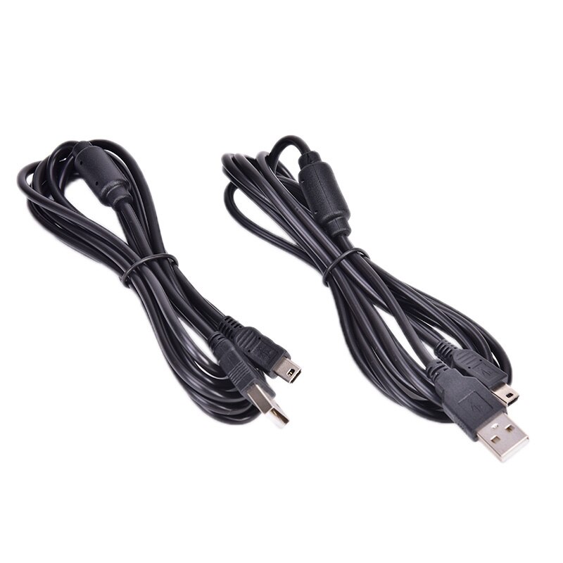 1pcs 1.8 M USB Opladen Kabel Met Magnetische Ring Gaming Usb Oplader Voor Ps3 Voor Playstation 3 Handvat draadloze Controller