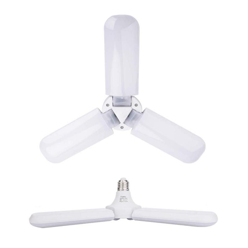 1 Pc Professionele Led Garage Lichten Super Heldere 60W Daglicht Gloeilampen 6000LM Vervormbare Garage Plafond Led Winkel lichten