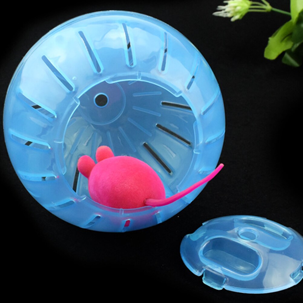 Plastic Pet Rodent Mice Jogging Ball Toy Hamster Gerbil Rat Exercise Balls Play Toys 10cm 12cm