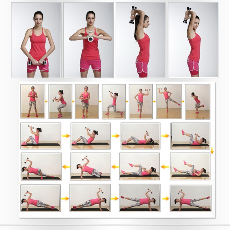 Weights for Fitness Weight Lifting Man Women For Workout Fitness Exercise Sports Gym Training Dumbbell Toning Exercise Muscle