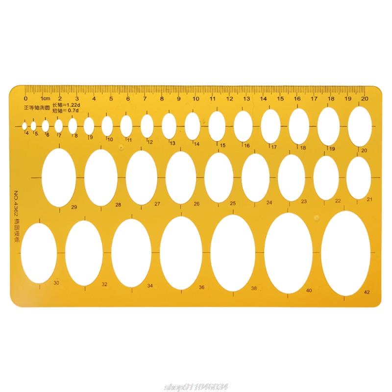 K Resin Drawings Template Ruler For Physical Chemical Instrument Measuring Tool Jy23 21: 5AC1100488