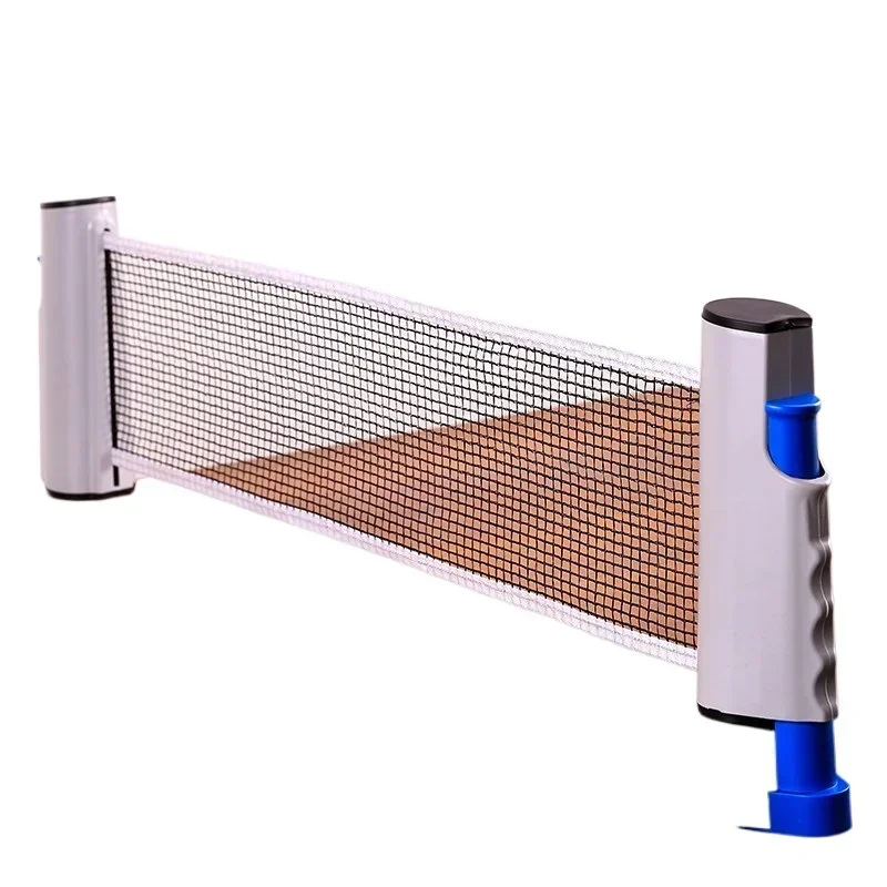 Red de poste de Ping Pong, red de tenis de mesa, estante retráctil para deportes