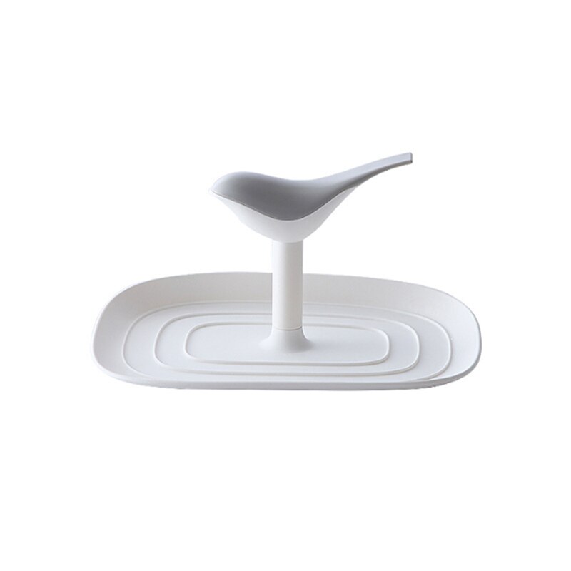 Keuken Organisator Pot Deksel Rack Roestvrij Stalen Lepel Spatel Rack Holder Pot Deksel Plank Rack Pan Cover Stand Keuken Accessoires: White