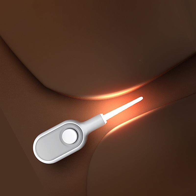 2pcs Baby Ear Cleaning Scoops Ear Spoons Lighting Earpicks Earwax Removal Tools