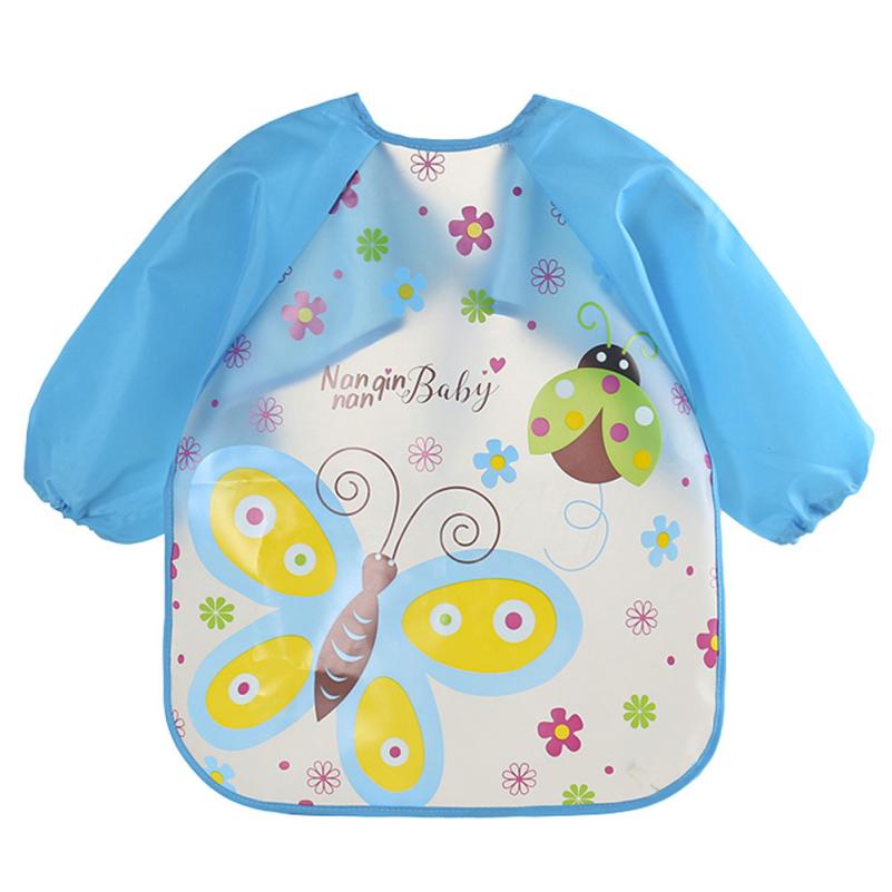 Bavoirs et bavettes de bébé | Vêtements à bavette, EVA, imperméables, à manches longues, dessins pour enfants, accessoires d'alimentation, bavoirs de bébé pour bébés 18Jul8: F