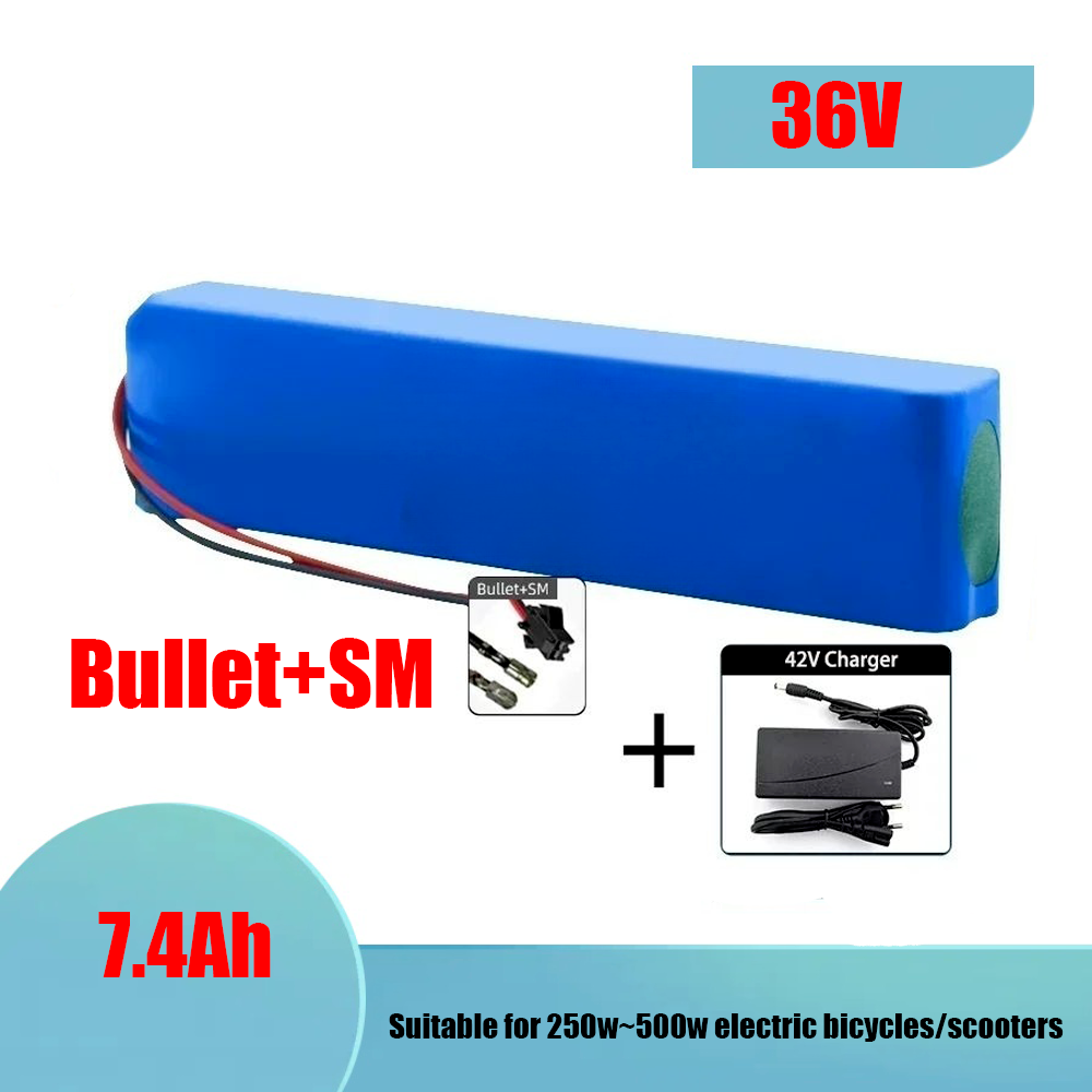 18650 36-V-Lithium-Ionen-Akku, 10s3p, 7,4 Ah, 10,5 Ah, 14 Ah, verkauft mit 42-V-2-A-Ladegerät baterias litio 36 V, geeignet für Roller: green