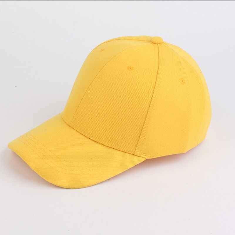 Adjustable Solid Color Shading Hip Hop Unisex Baseball Cap Sun Protection Spring Summer Outdoor Men Dad Hat Snapback: 16