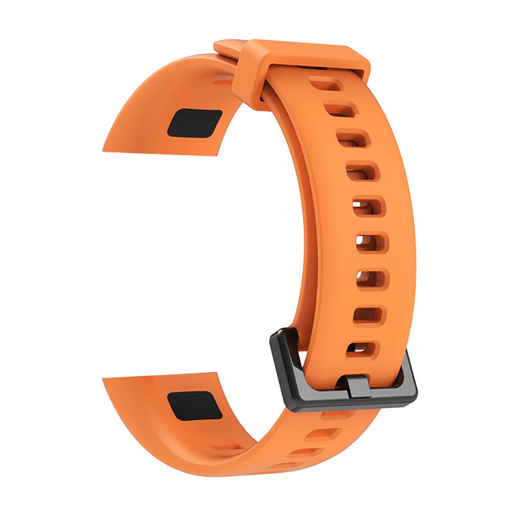 Soft Sports Silicone Watch Strap Replacement Wrist Band For Huawei 4 Smart Watch Band Wrist Wriststrap Anti-off Wristband: D