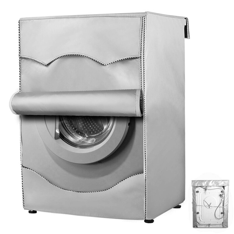 Vaskemaskineafdækning, vaskemaskine / tørretumblerafdækning til front-loading maskine vandtæt støvtæt