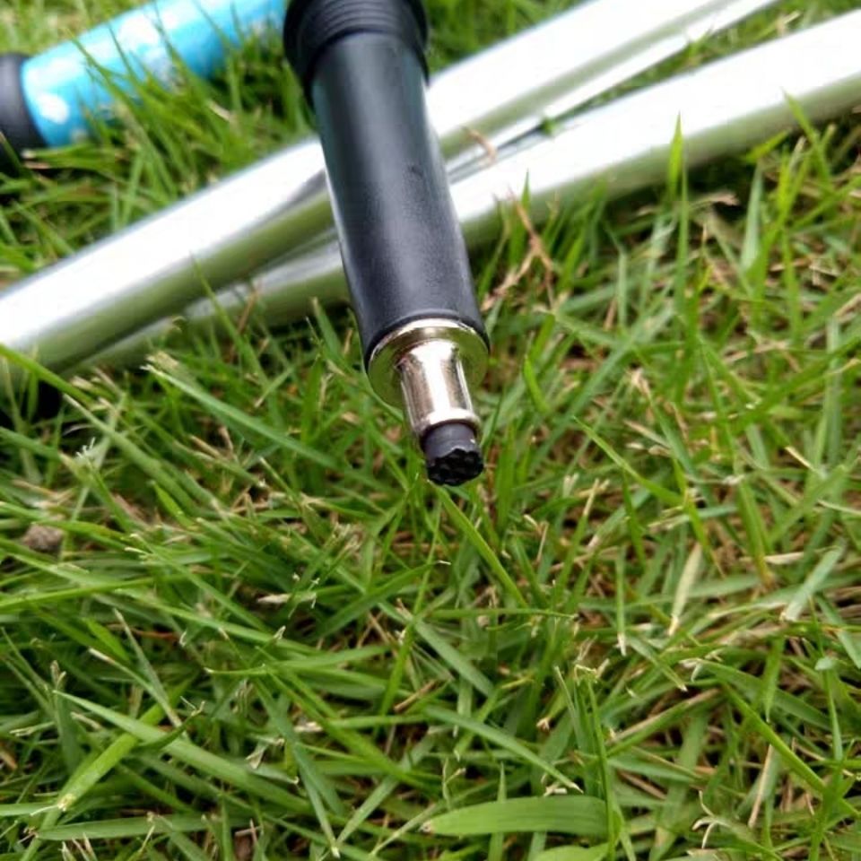 Mountaineering Stick Hiking Outdoor Carbon Ultra Light Retractable Lock Aluminum Alloy Foam Three Section Shock Absorption