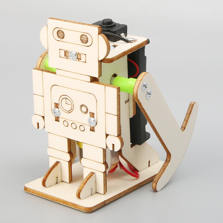 DIY Walking Robot Science and Technology Small Production Puzzle Experiment Toy Materials