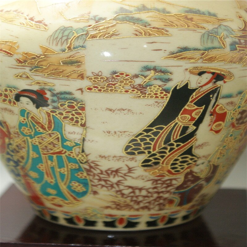 Fijne Oude China Porselein Geschilderde Oude Glazuur Porselein Vazen Collectible Porselein Painted Vazen
