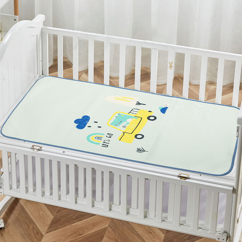 Colchón Protector de cama plegable para niños y niñas, colchoneta individual para estudiantes, juego de cama infantil, fundas para dormir