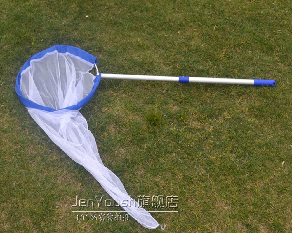 Insect Catching Butterfly Net Aluminum Alloy Retractable Handle Specimen Making