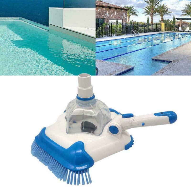 Swimming Pool Suction Vacuum Head Brush Cleaner Half Moon Flexible Swimming Pool Curved Cleaning Tool Garden Pool Cleaner