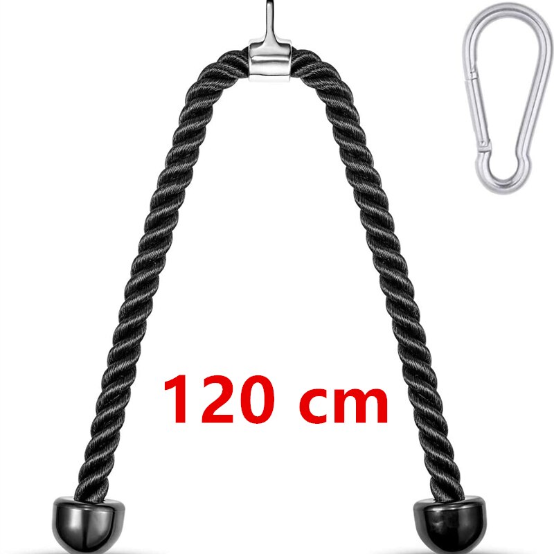 70cm 90cm 120cm 150cm triceps reb fitness hjemmegym pulldown maskine håndtag biceps triceps ryg skulder muskel træner: 120 cm