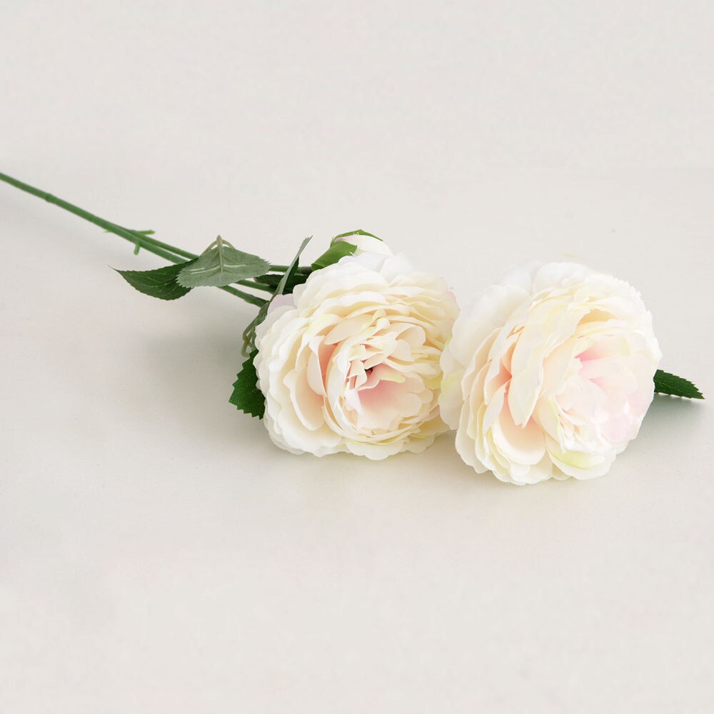 Zijde rose kunstmatige pioen roze bloemen kleine bud bruidsboeket home decoratie lange nep bloemen outdoor achtergrond decoratieve: 6