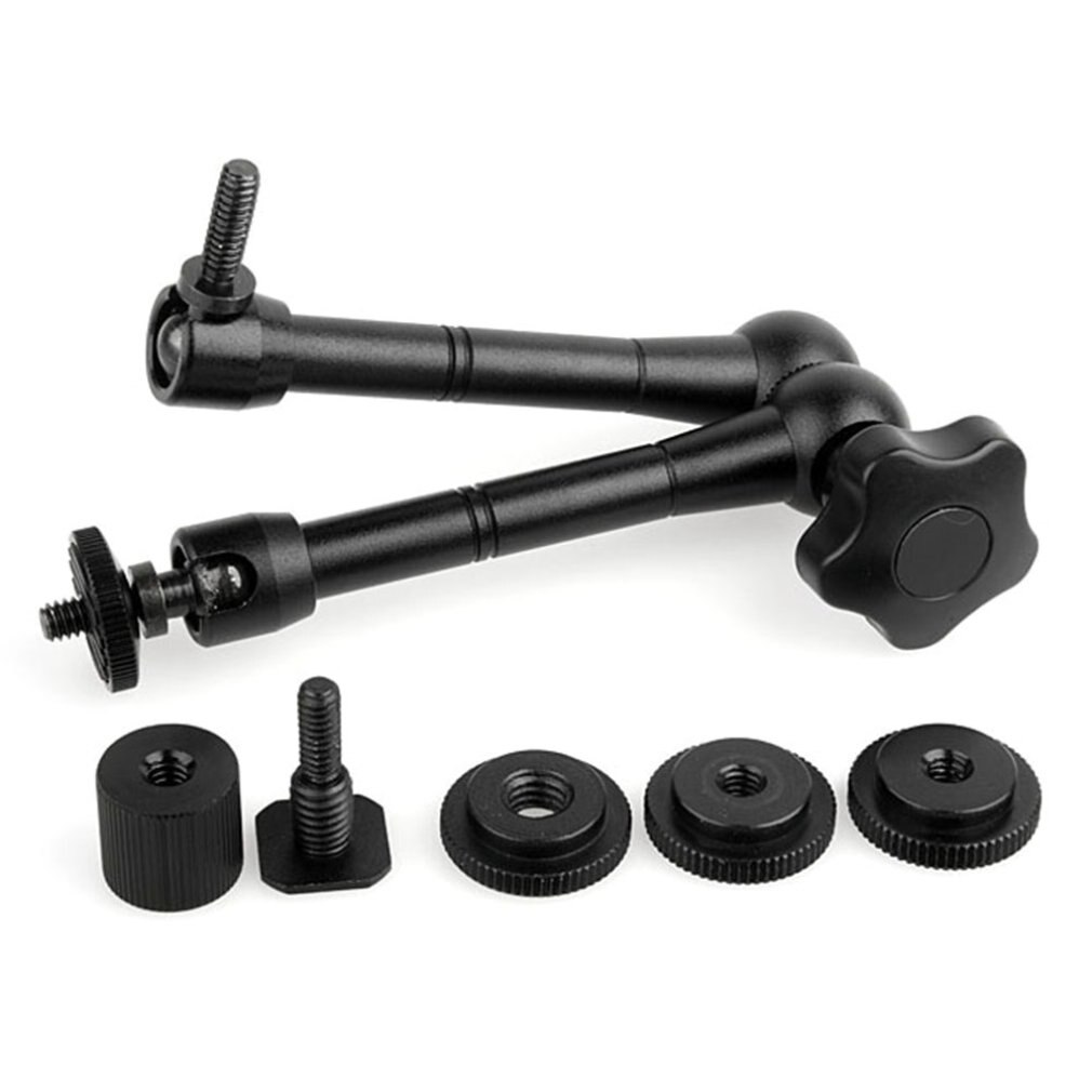 Magic Arm Universal Bracket Tripod / PTZ Aluminum Alloy Durable Construction Monitor Led Light Camera Flash