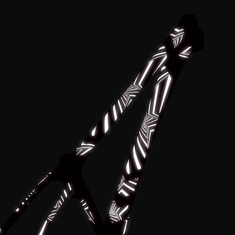 3D Telaio Della Bici di Protezione Adesivi Riflettenti Bicicletta Paster Adesivi Della Copertura Della Protezione di Usura-Resistente anti-slittata Protezione per MTB strada