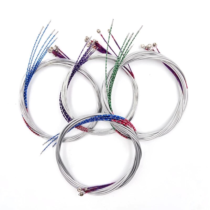 2 sets alloy medium soft viola strings,A-D-G-C viola Strings,viola Parts Accessories fittings