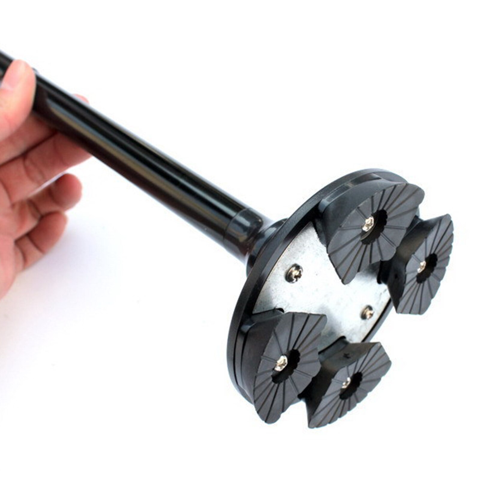 Old Man Folding Cane Safety Walking Stick T Handlebar Trekking Pole with Light Outdoor Sports Accessories