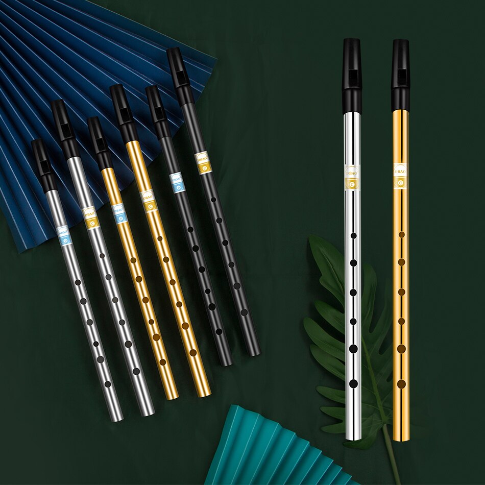 Irelish Flute C/D Key Tinwhistle Musical Instruments Irish Whistle Orff Instrument Flute