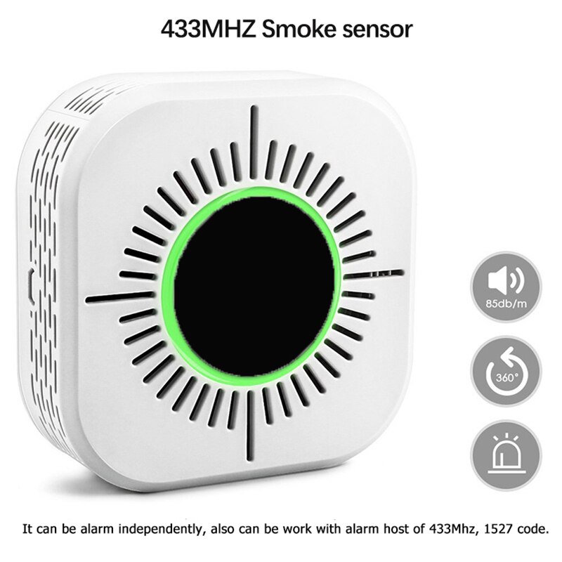 Smoke + CO + Wireless Transmission NetworkAlarm Monitor sensor detector air detector CO concentration industrial monitor