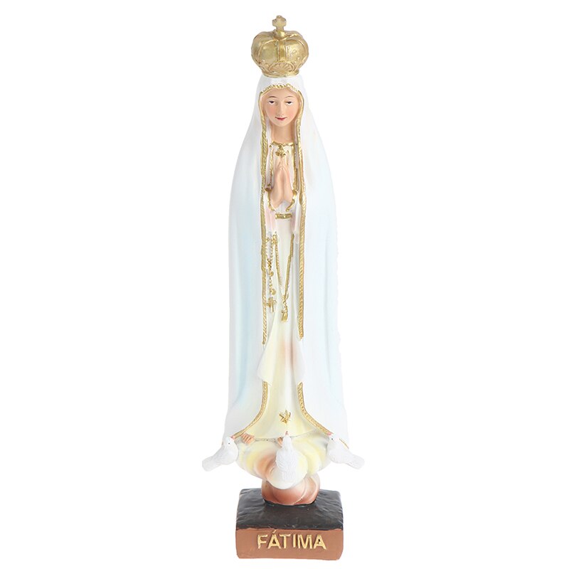 1Pc Virgin Mary Statue Christianity Jesus Decor Ornaments Home Church Decor