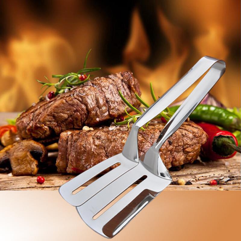 Stainless Steel Barbecue Tong Fried Steak Shovel F... – Grandado