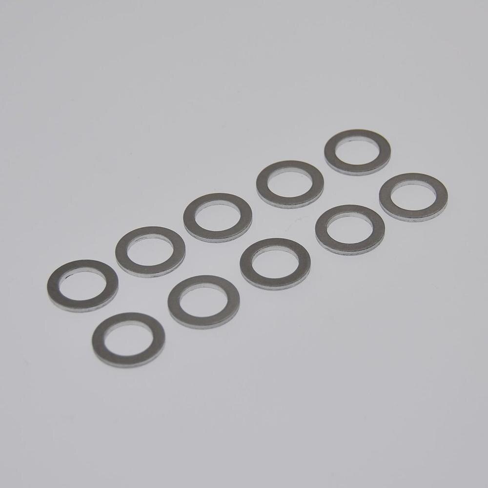 10 stuks/zak voor qy -202906 oliepanschroef pakking aftapplug pakking ring hoogwaardige auto-accessoires directe vervanging